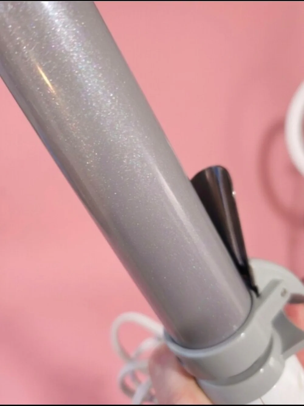 Beachwaver Co S1 Rotating Curling Iron White DV1137/S1 TESTED GREAT Hair Tool